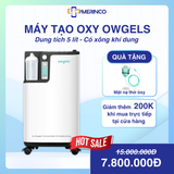 Máy tạo oxy Owgels 5 lít có xông khí dung OZ-501TW0 - Tặng kèm Mặt nạ thở oxy