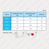 Ống Mở Khí Quản 2 Nòng Có Bóng, Có Cửa Sổ Kèm Ống Hút trên bóng MERA SOFIT D-CFS