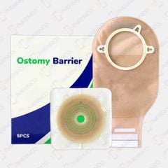 Bộ túi hậu môn nhân tạo HMNT 2 mảnh Ostomy Care (khóa dán)