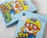 Băng keo cá nhân in hình Pororo dành cho trẻ em 4 size (20 miếng)