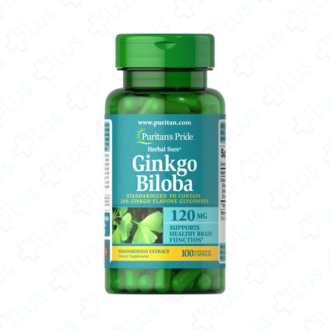 Viên uống bổ não Ginkgo Biloga Puritan's Pride 120mg 100 viên