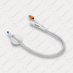 Ống thông tiểu sonde tiểu foley silicon 2 nhánh sử dụng dài ngày Idealcare