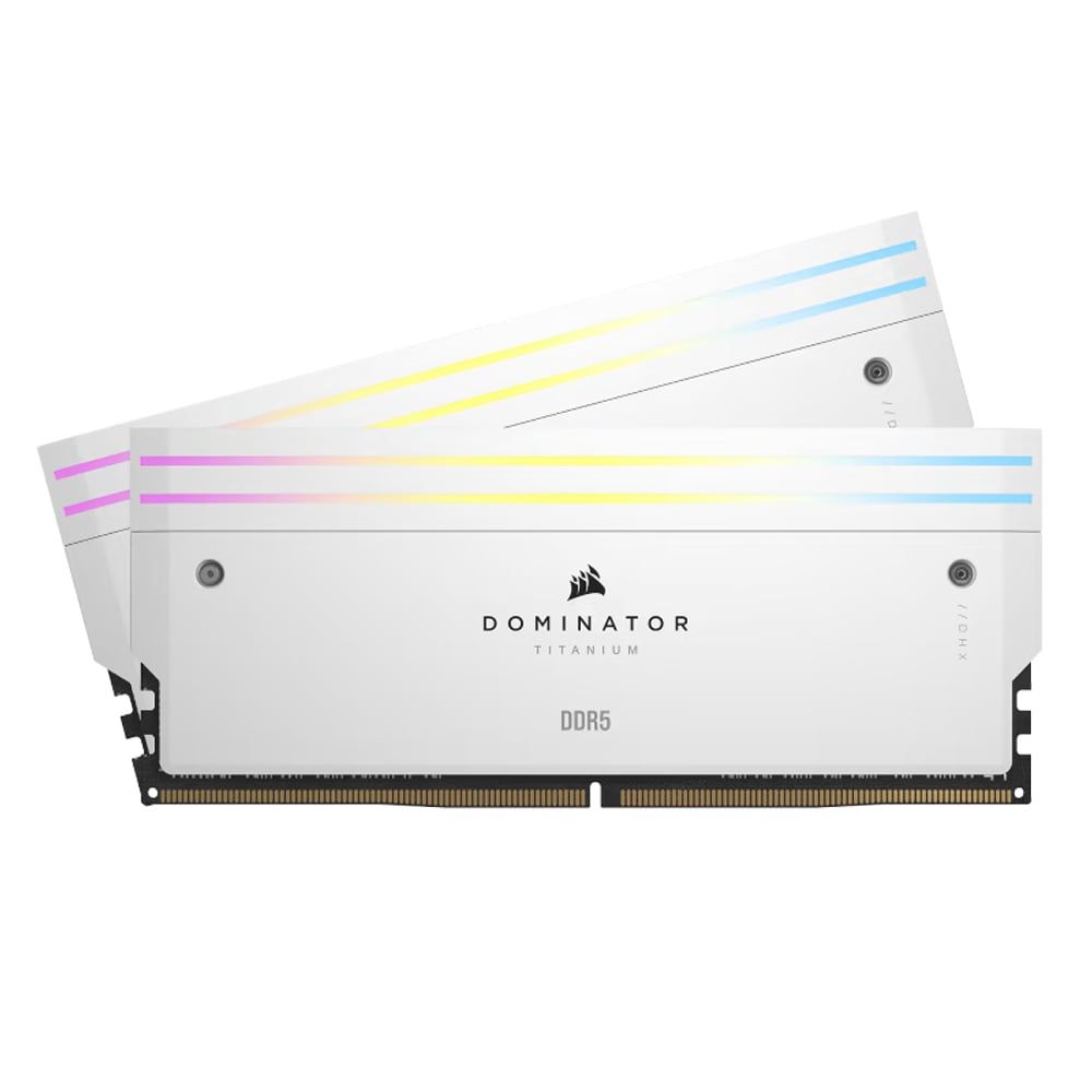 CORSAIR Dominator Titanium RGB 32GB/48GB DDR5 7200Mhz (White)
