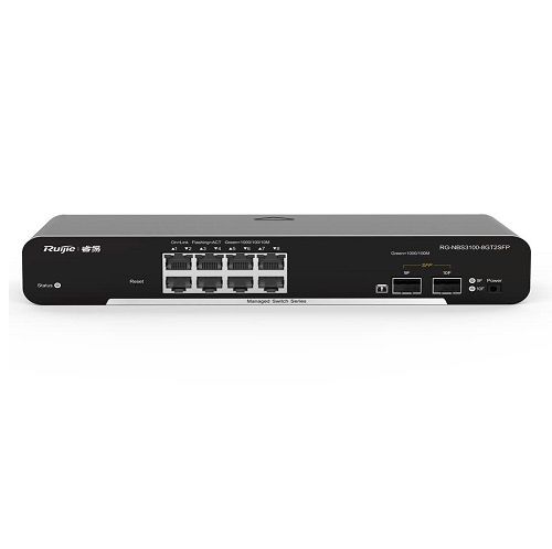 RUIJIE RG-NBS3100-8GT2SFP Switch 8 cổng 10/100/1000