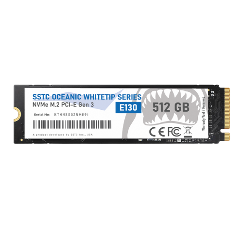SSD SSTC OCEANIC WHITETIP E130 Plus 512GB M.2 2280 PCIe NVMe (Gen 3x4)