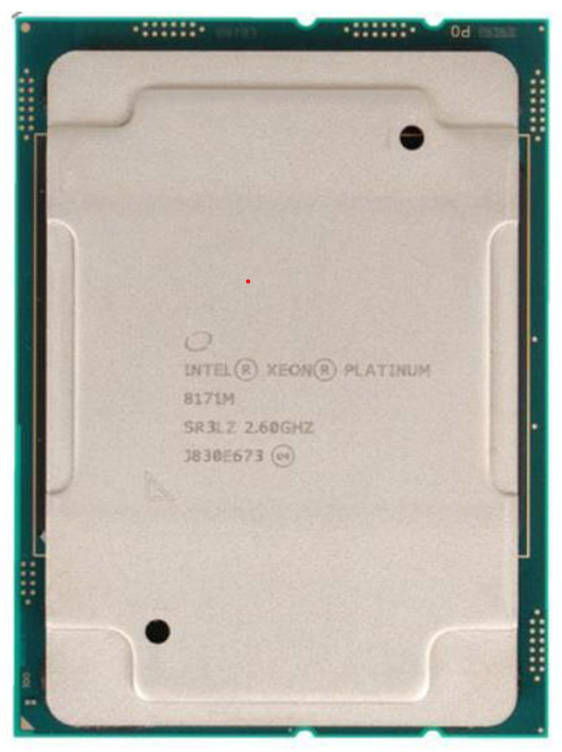 CPU Intel Xeon Platinum 8171M up to 26 nhân, 52 luồng,