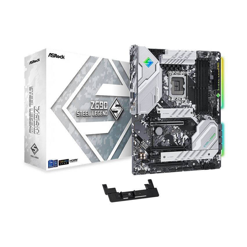 Mainboard ASROCK Z690 Steel Legend không chỉ mang đến hiệu suất mạnh mẽ với chipset Intel Z690 mà còn đảm bảo độ bền cao, phù hợp cho game thủ và những người làm đồ họa, kỹ thuật chuyên sâu.