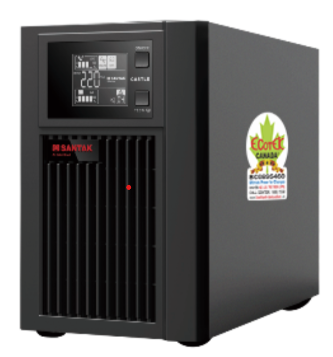 Bộ lưu điện Santak Online C3K LCD 3 KVA / 2,7 KW (Chính Hãng)