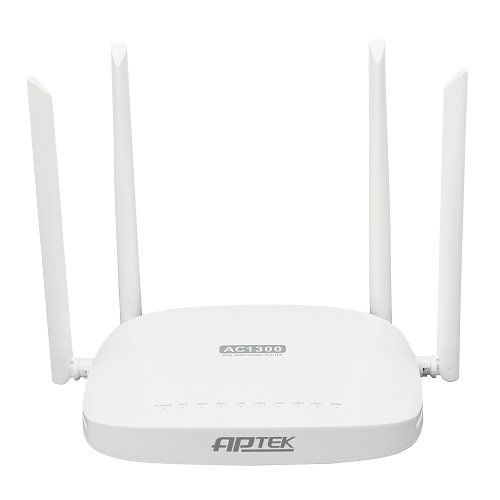 Ap131 Router APTEK A134GHU HIGH POWER DUAL BAND AC1300 WIRELESS ROUTER
