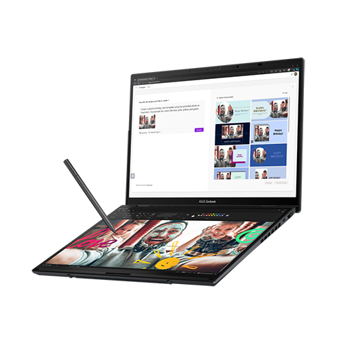 Laptop ASUS Zenbook DUO (2025) UX8406CA-PZ109WS Intel Core Ultra 9-285H  RAM 32GB DDR5 SSD 1TB Gen4 14