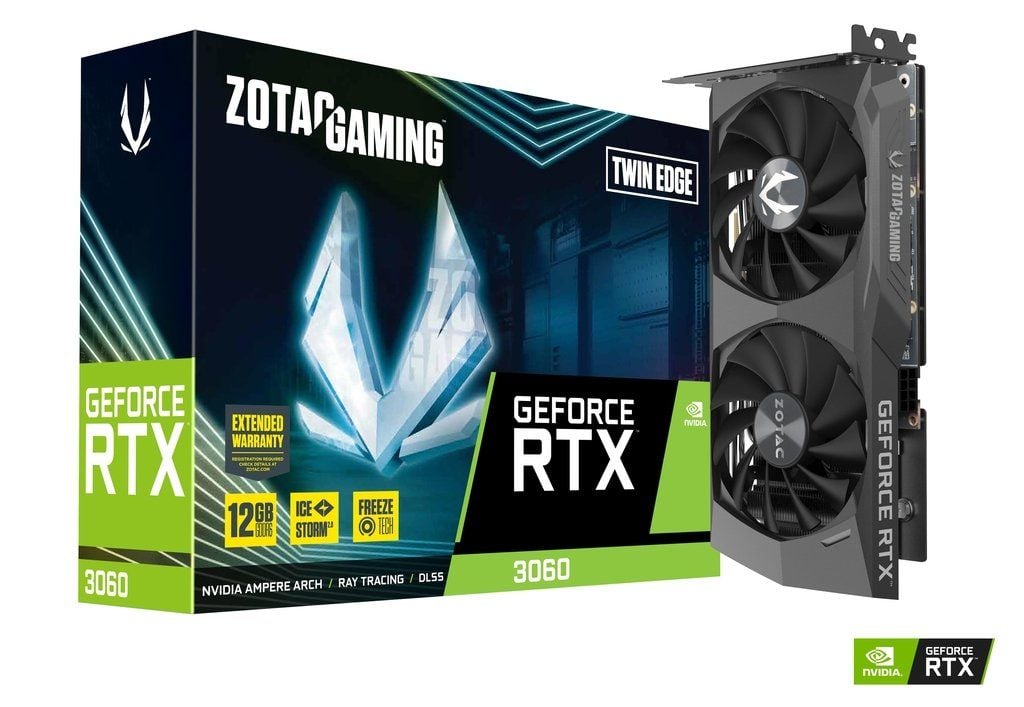 ZOTAC GeForce RTX 3060 Twin Edge 12GB GDDR6