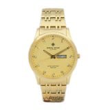  Đồng Hồ Nam Dây Thép Coral Star 1229SA Sapphire Chính Hãng Nhật Bản 