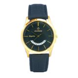  Đồng Hồ Nam Dây Da Sunrise 779SWP Sapphire Chính Hãng 
