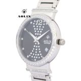  Đồng Hồ Nữ Đẹp Aolix AL-1057L Dây Thép Sapphire 