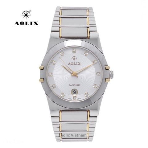  Đồng Hồ Nam Dây Thép Aolix AL-6824G Sapphire Bảo Hành Chính Hãng 5 Năm 