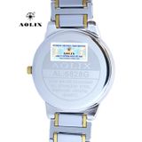  Đồng Hồ Nam Dây Thép Aolix AL-6828G Sapphire Chính Hãng 