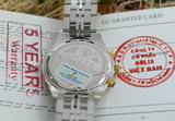  Đồng Hồ chronograph Nam Đẹp Aolix AL-7048G Dây Thép 6 Kim 