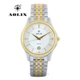  Đồng Hồ Đeo Tay Nam Aolix AL-9134G Dây Thép 