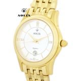  Đồng Hồ Thời Trang Nữ Aolix AL-9134L Dây Thép Vàng 