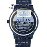  Đồng Hồ Thời Trang Nam Đẹp Aolix AL-9180M Full Đen 