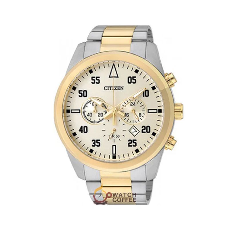  Đồng Hồ Chronograph Citizen AN8094-55P BảoHành Chính Hãng 5 Năm 