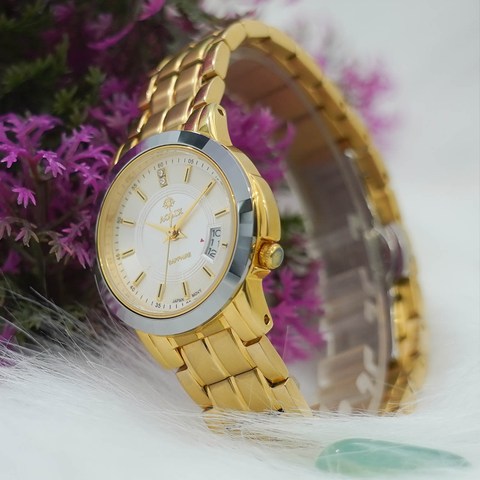 đồng hồ nữ dây thép aolix al-9122l