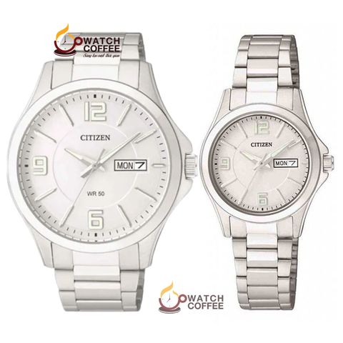  Đồng Hồ Đôi Citizen BF2003-50P Bảo Hành Chính Hãng 5 Năm 