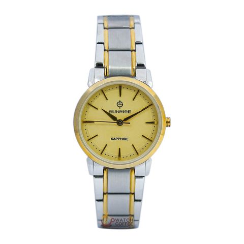  Đồng Hồ Nữ Dây Thép Sunrise DL749SWA Sapphire Bảo Hành Chính Hãng 