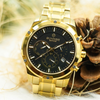 đồng hồ sunrise nam dây thép 6 kim dm761swa sapphire