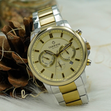  Đồng Hồ Nam Dây Thép 6 Kim DM757SWA Sapphire Chính Hãng Nhật Bản 