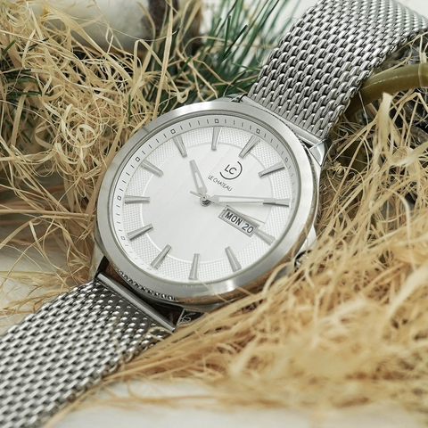 đồng hồ nam dây lưới LC L60.232.02.5.2