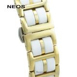  Đồng Hồ Nữ Dây Sứ Neos N-20688AL Sapphire Chính Hãng 