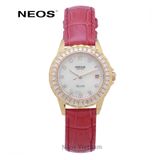  Đồng Hồ Nữ Dây Da Neos N-20690AL Sapphire Chính Hãng 