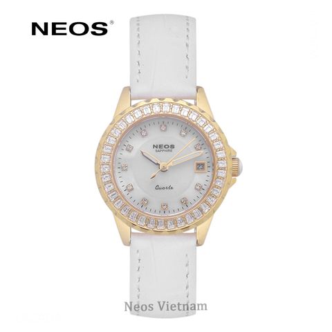 đồng hồ nữ dây da neos n-20690AL