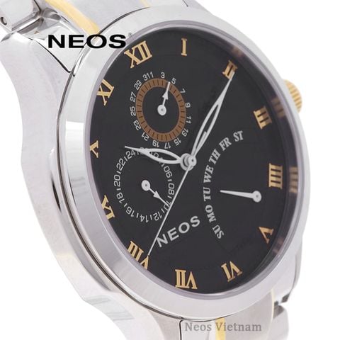 đồng hồ 6 kim nam neos n-30724m