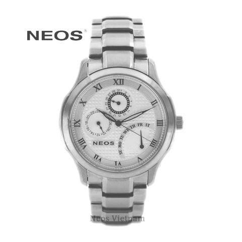 đồng hồ 6 kim nam neos n-30724m