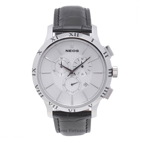  Đồng Hồ Dây Da Neos N-30818M Sapphire Chronograph 