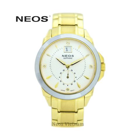 đồng hồ dây thép nam neos n-30830m