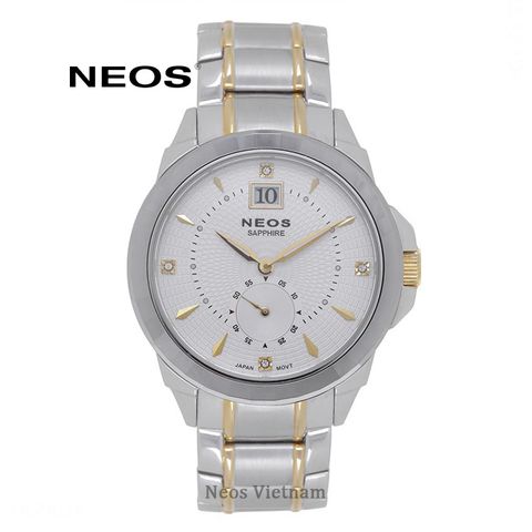 đồng hồ dây thép nam neos n-30830m