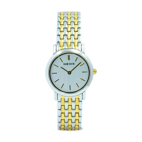  Đồng Hồ Neos N-30852L Nữ Dây Thép Bạc 