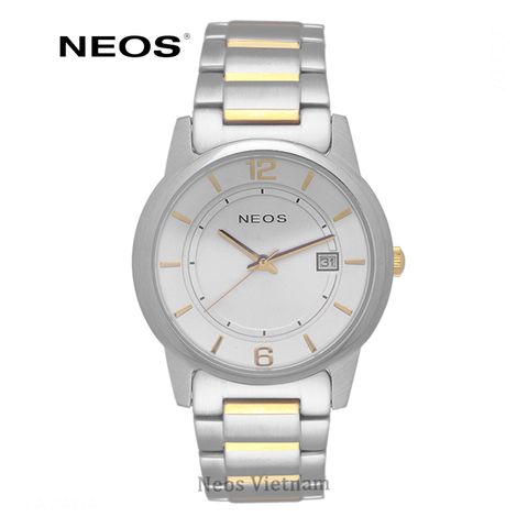đồng hồ dây thép nam neos n-30855m
