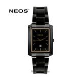  Đồng Hồ Nam Mặt Chữ Nhật Neos N-30856M Sapphire Dây Thép 