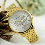  Đồng Hồ Nam 6 Kim Neos N-30887M Sapphire Dây Thép 