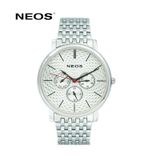  Đồng Hồ Nam 6 Kim Neos N-30887M Sapphire Dây Thép 