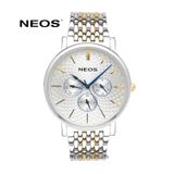  Đồng Hồ Nam 6 Kim Neos N-30887M Sapphire Dây Thép 