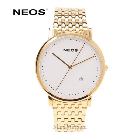 Đồng Hồ Nam Dây Thép Neos N-30888G Sapphire Chính Hãng
