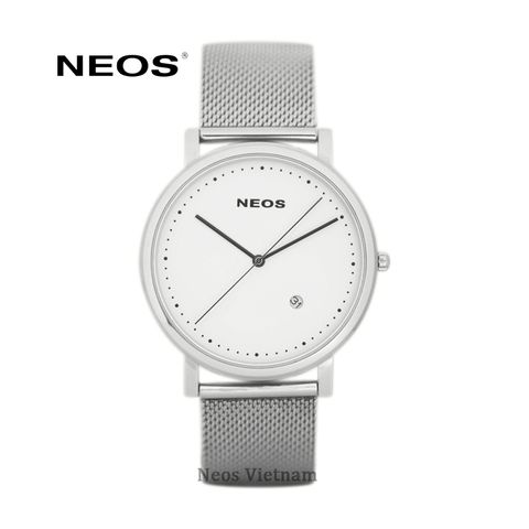 đồng hồ nam dây lưới neos n-30888g sapphire chính hãng