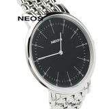  Đồng Hồ Nam Dây Thép Siêu Mỏng Neos N-30889M Chính Hãng 