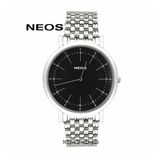  Đồng Hồ Nam Dây Thép Siêu Mỏng Neos N-30889M Chính Hãng 