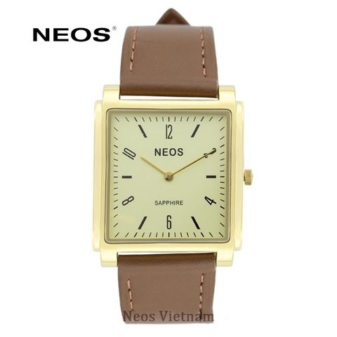  Đồng Hồ Dây Da Neos N-30905M Nam Sapphire Chính Hãng 